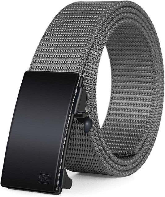 JackRatchet Nylon Invisible Belt for Men™ - Black